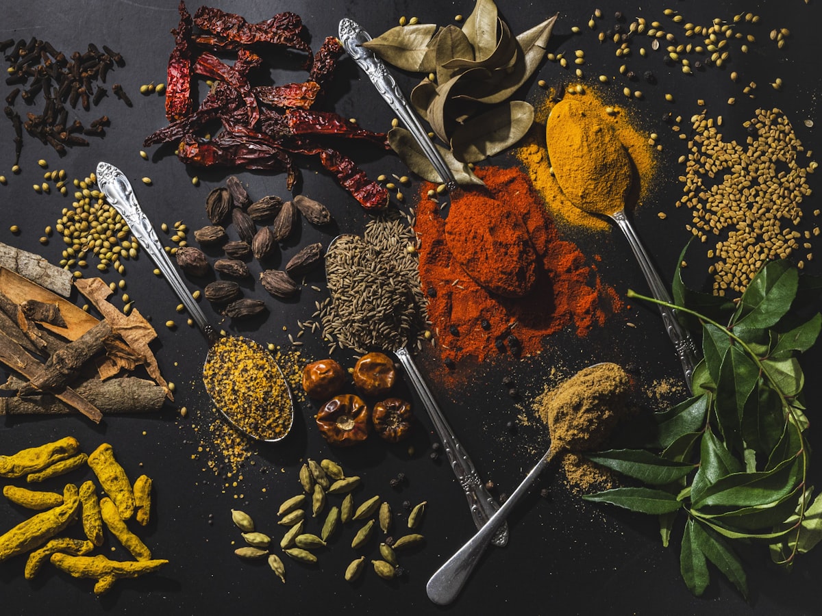 Botanical ingredients ready for custom processing